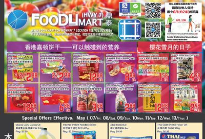 FoodyMart (HWY7) Flyer May 7 to 13