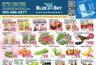 Blue Sky Supermarket (Pickering) Flyer May 7 to 13