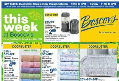 Boscov's (CT, DE, MD, NJ, NY, PA) Weekly Ad Flyer May 7 to May 12