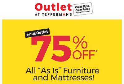 Outlet at Tepperman's Flyer May 7 to 13