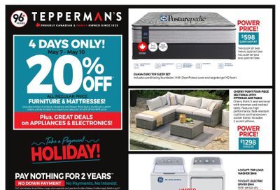 Tepperman's Flyer May 7 to 13