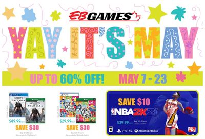 EB Games Flyer May 7 to 23