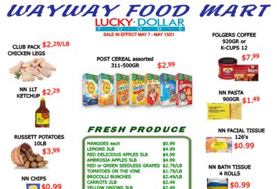 WayWay Food Mart Flyer May 7 to 13
