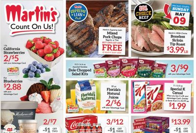 Martin’s (IN, MI) Weekly Ad Flyer May 9 to May 15