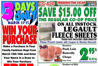 Fredericton Co-op Flyer March 12 to 18