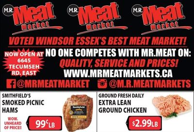 M.R. Meat Market Flyer May 8 to 15