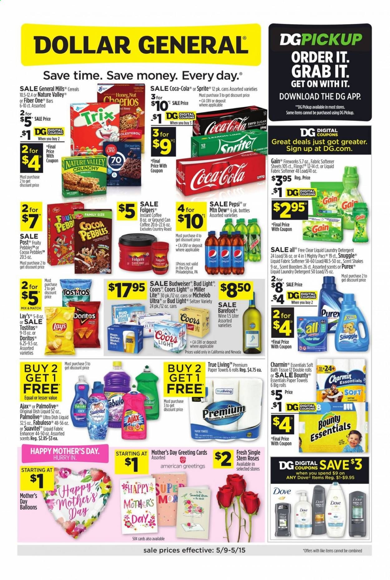Dollar General Weekly Ad Flyer May 9 to May 15