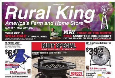 Rural King Weekly Ad Flyer May 9 to May 22