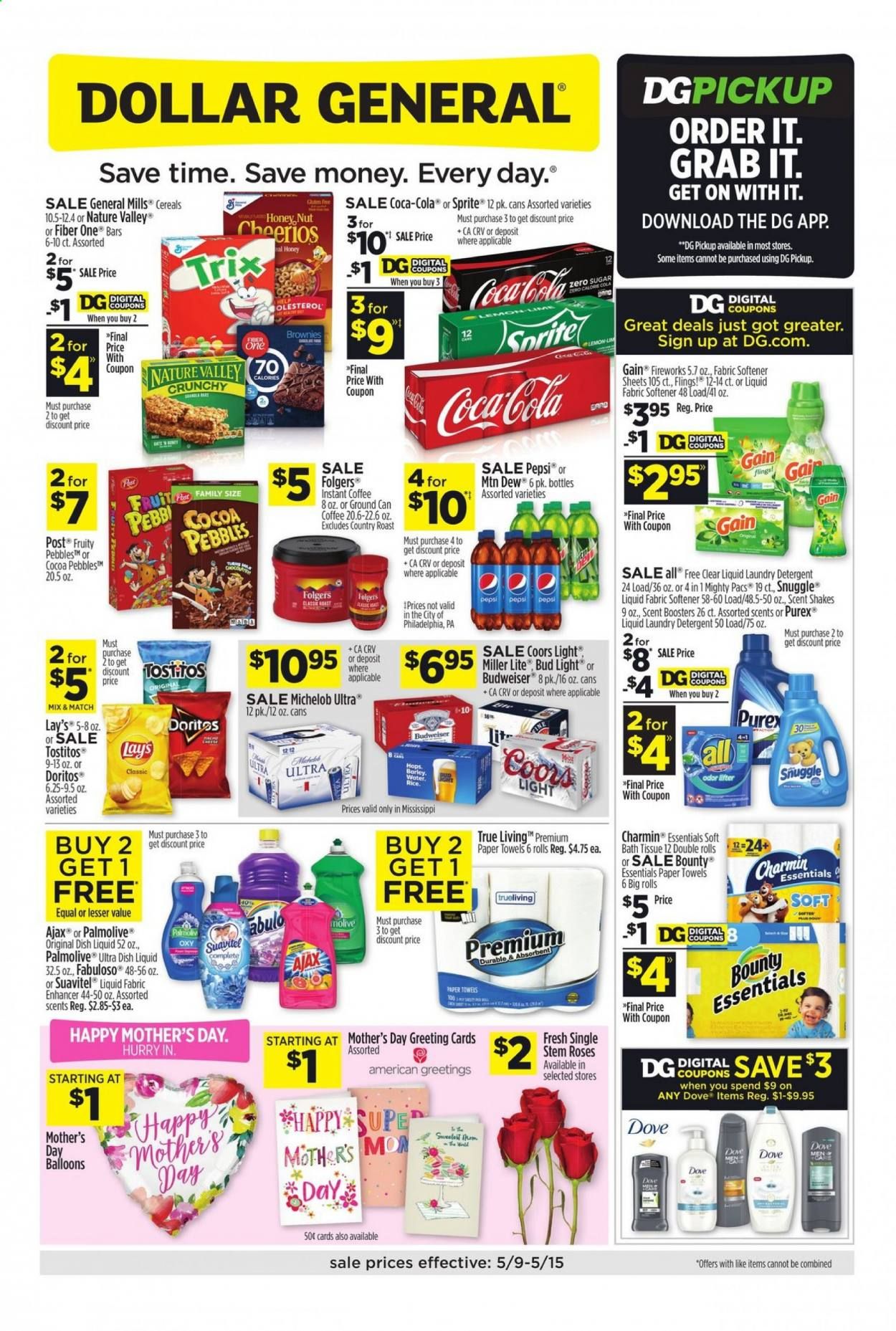 Dollar General (MS) Weekly Ad Flyer May 9 to May 15