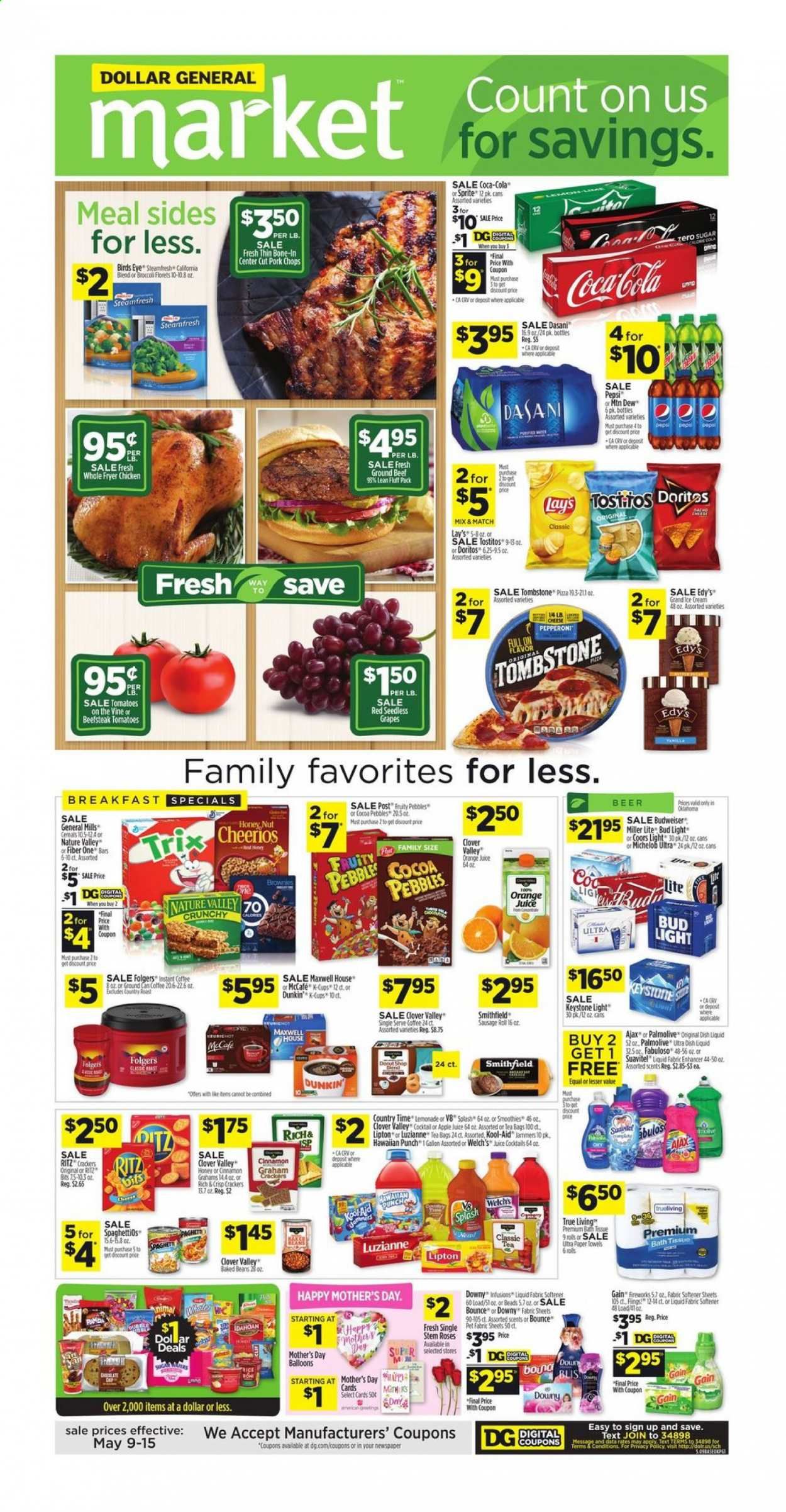 Dollar General (OK) Weekly Ad Flyer May 9 to May 15