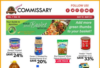 Commissary Weekly Ad Flyer May 10 to May 23