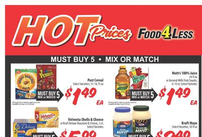 Food 4 Less (IN) Weekly Ad Flyer May 12 to May 18