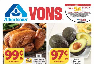 Vons (CA) Weekly Ad Flyer May 12 to May 18