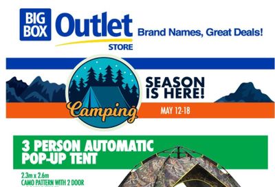 Big Box Outlet Store Flyer May 12 to 18