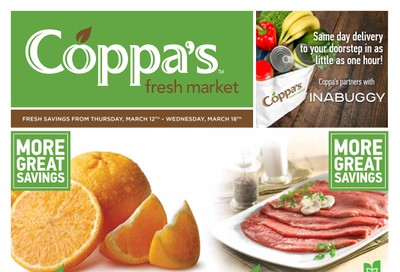 Coppa's Fresh Market Flyer March 12 to 18