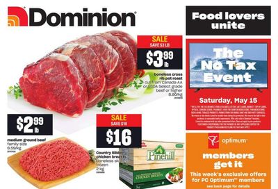 Dominion Flyer May 13 to 19