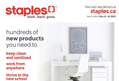 Staples Flyer May 12 to 18