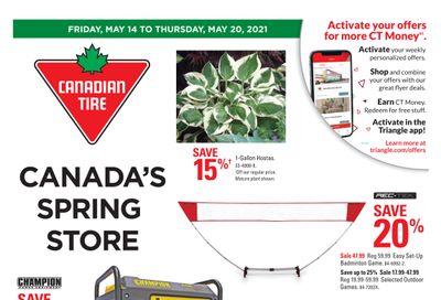 Canadian Tire (ON) Flyer May 14 to 20