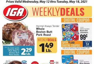 IGA Weekly Ad Flyer May 12 to May 18