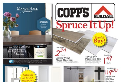 COPP's Buildall Flyer March 13 to 22
