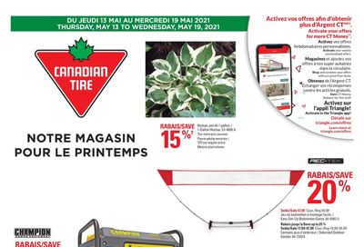 Canadian Tire (QC) Flyer May 13 to 19