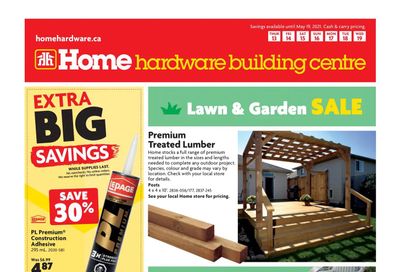 Home Hardware Building Centre (Atlantic) Flyer May 13 to 19