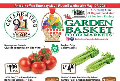 The Garden Basket Flyer May 13 to 19