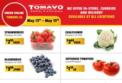 Tomavo Flyer May 13 to 19