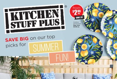 Kitchen Stuff Plus Flyer May 13 to 30