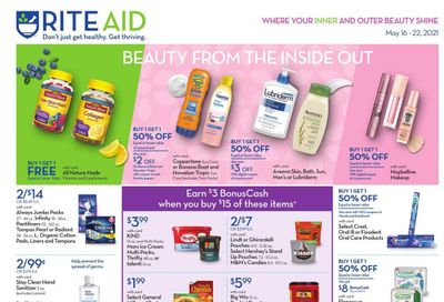 RITE AID Weekly Ad Flyer May 16 to May 22