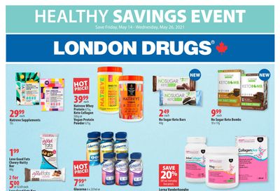 London Drugs Healthy Savings Event Flyer May 14 to 26