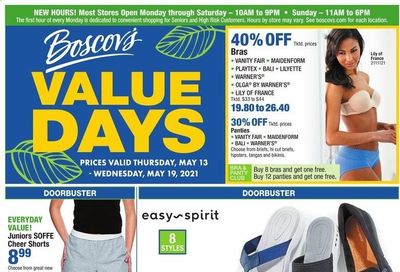 Boscov's (CT, DE, MD, NJ, NY, PA) Weekly Ad Flyer May 13 to May 19