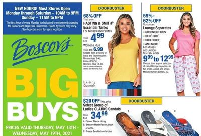 Boscov's (CT, DE, MD, NJ, NY, PA) Weekly Ad Flyer May 13 to May 19