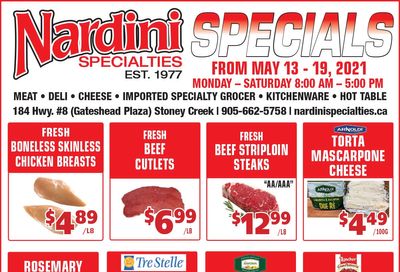 Nardini Specialties Flyer May 13 to 19