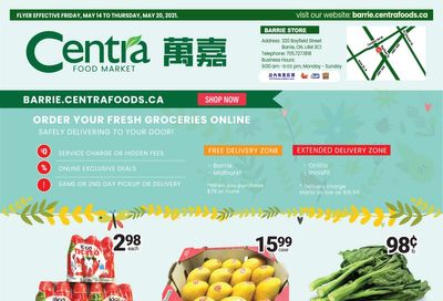 Centra Foods (Barrie) Flyer May 14 to 20