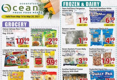 Oceans Fresh Food Market (Mississauga) Flyer May 14 to 20