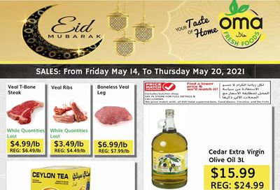 Oma Fresh Foods Flyer May 14 to 20