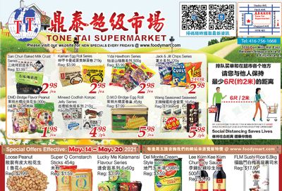 Tone Tai Supermarket Flyer May 14 to 20