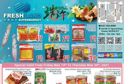 FreshLand Supermarket Flyer May 14 to 20