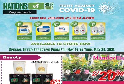 Nations Fresh Foods (Vaughan) Flyer May 14 to 20
