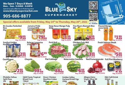 Blue Sky Supermarket (Pickering) Flyer May 14 to 20