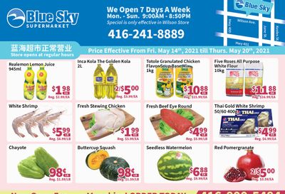 Blue Sky Supermarket (North York) Flyer May 14 to 20