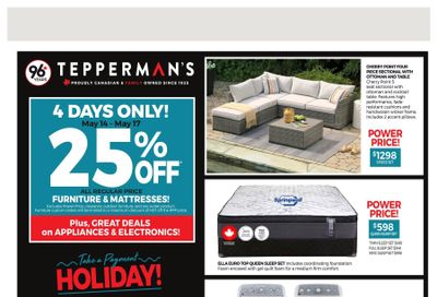 Tepperman's Flyer May 14 to 20