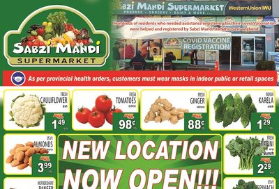 Sabzi Mandi Supermarket Flyer May 14 to 19
