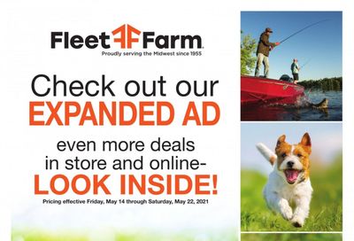 Fleet Farm (IA, MN, ND, WI) Weekly Ad Flyer May 14 to May 22