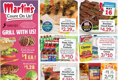 Martin’s (IN, MI) Weekly Ad Flyer May 16 to May 22
