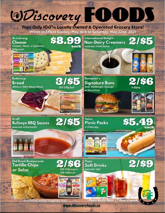Discovery Foods Flyer May 16 to 22