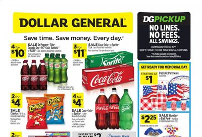 Dollar General (GA, KS, KY, LA, OH, OK, PA, VA) Weekly Ad Flyer May 16 to May 22