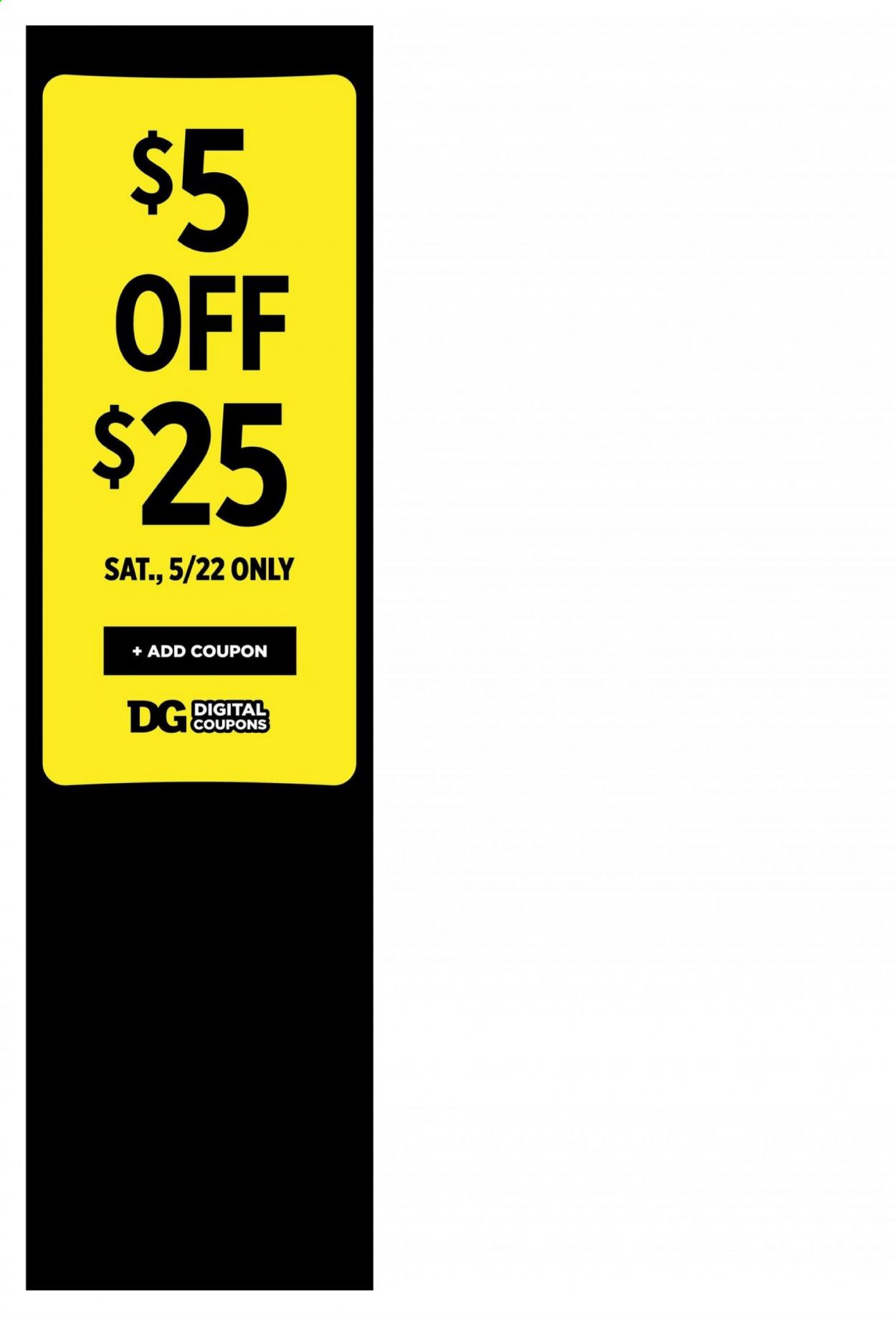Dollar General (SC) Weekly Ad Flyer May 16 to May 22