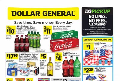 Dollar General (CA) Weekly Ad Flyer May 16 to May 22